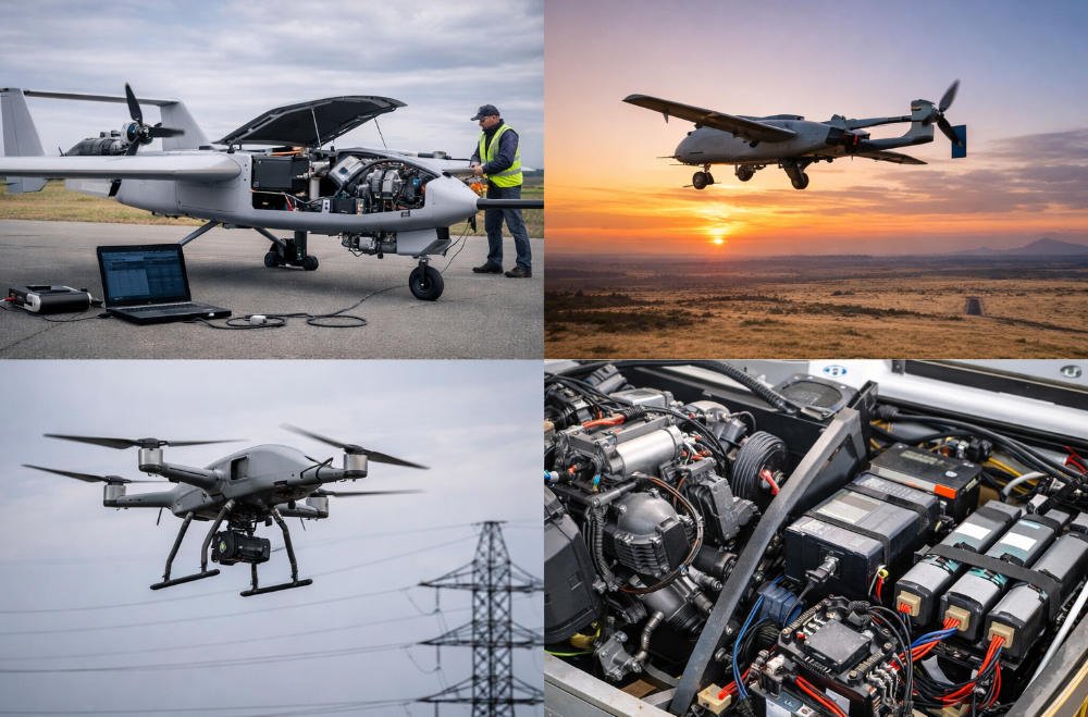 Hybrid UAV Propulsion Systems: Architecture and Benefits for Next-Generation Aerial