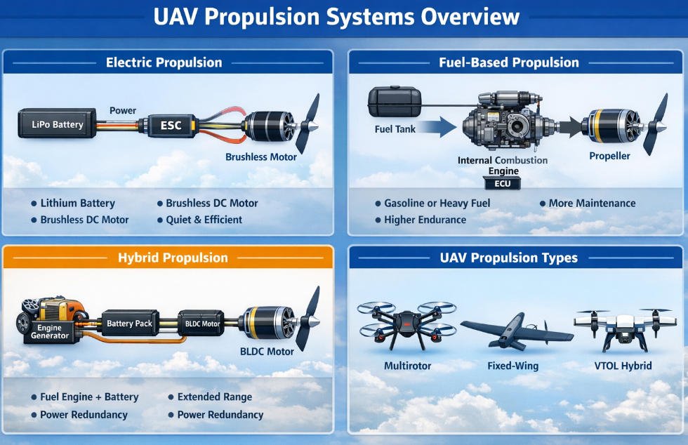 How UAV Propulsion Systems Work: A Complete Guide
