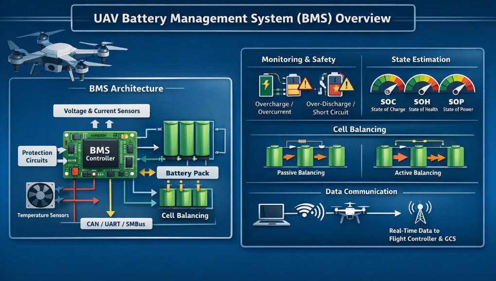 Understanding UAV Battery Management Systems (BMS)