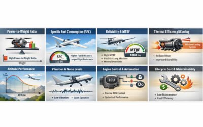 Key Performance Metrics of UAV Engines Explained