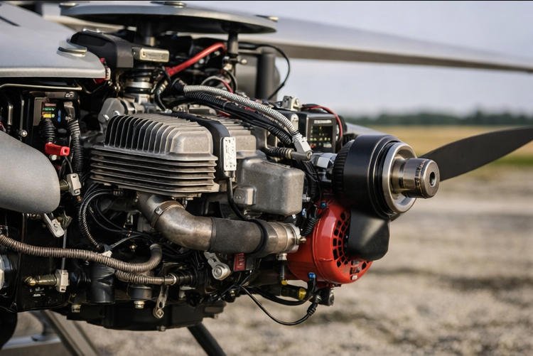 High-Efficiency UAV Engines for Long-Range Missions