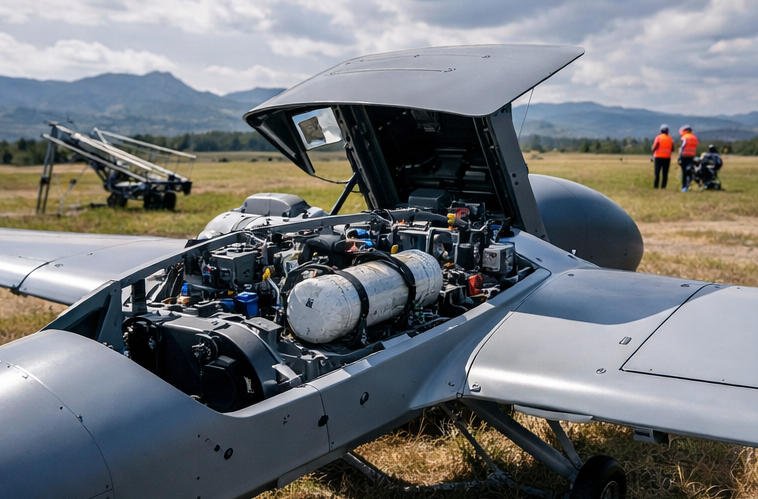 Long-endurance UAV engines