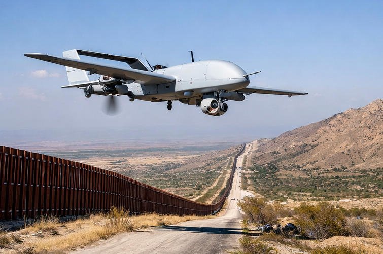 surveillance drone engines